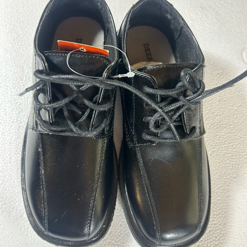 Deer Stags Gabe Kids Dress Shoes |‎ S.U.P.R.O Comfort Technology | Size 13.5M